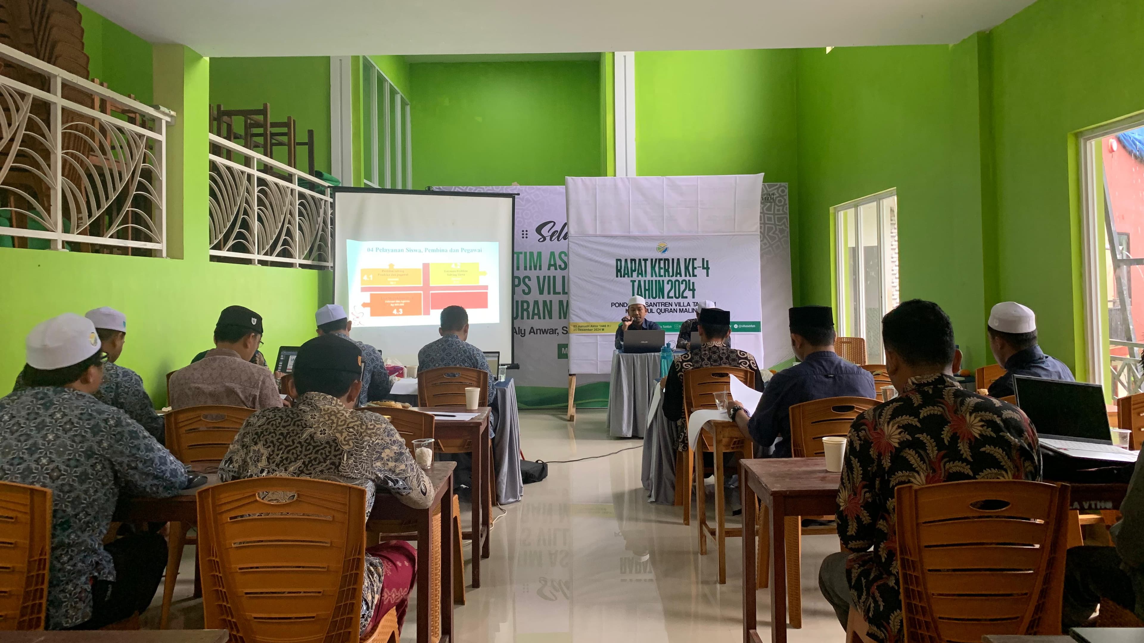 Helat Rapat Kerja Ke-4 Tahun 2024, VTHQ Fokus Tingkatkan Kualitas Pembinaan Santri