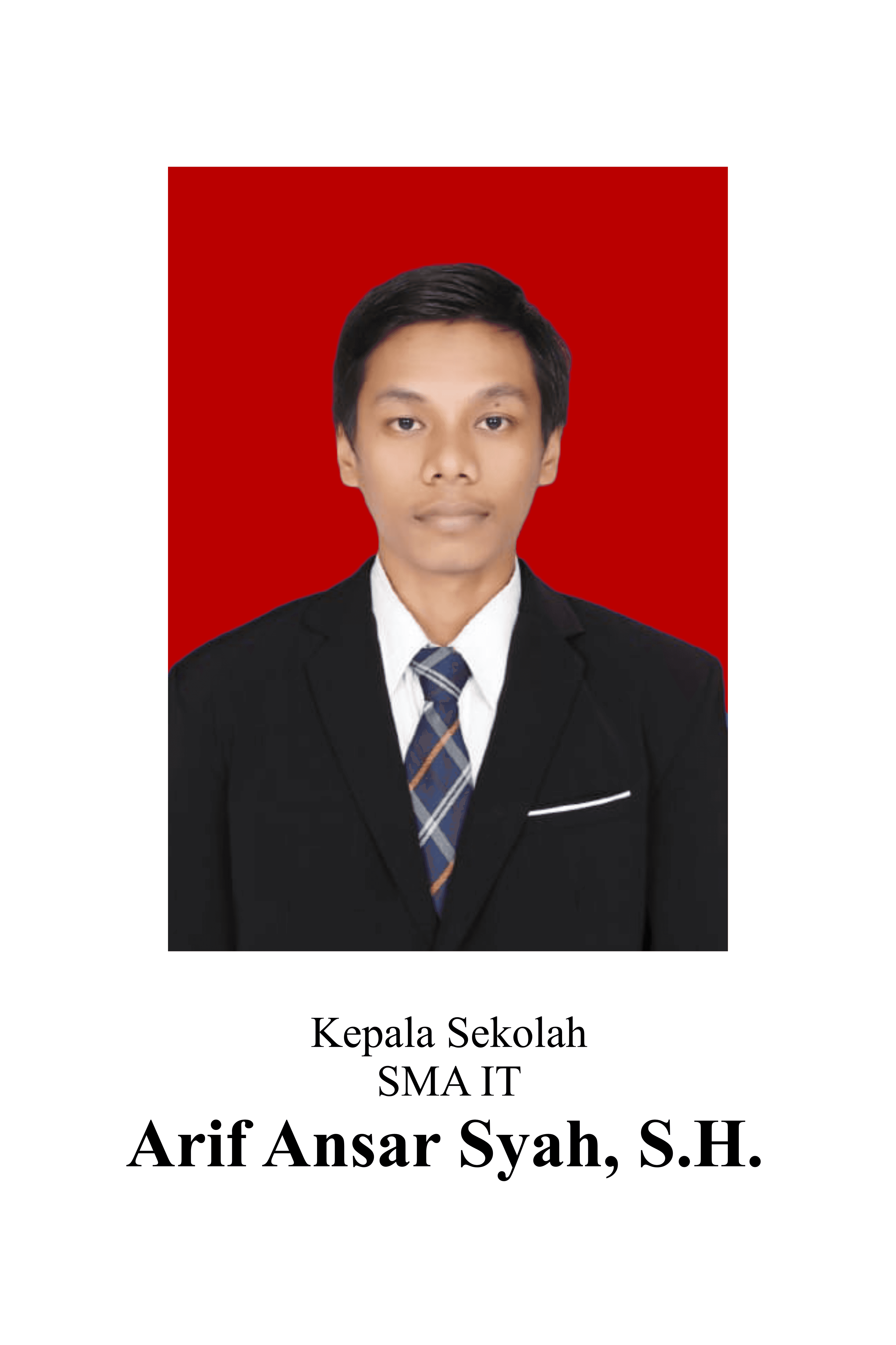kepsek SMA IT