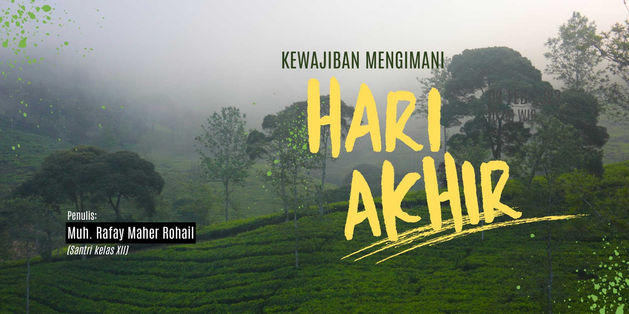 Kewajiban Mengimani Hari Akhir